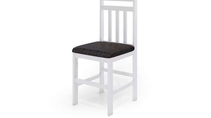 Cadeira Madeira – 200.001-Branco T68 - L:400 x P:430 x A:980
