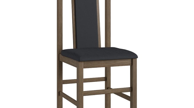 Cadeira Madeira - 500.021- Ameixa Negra T64 - L:390 x P:450 x A:990