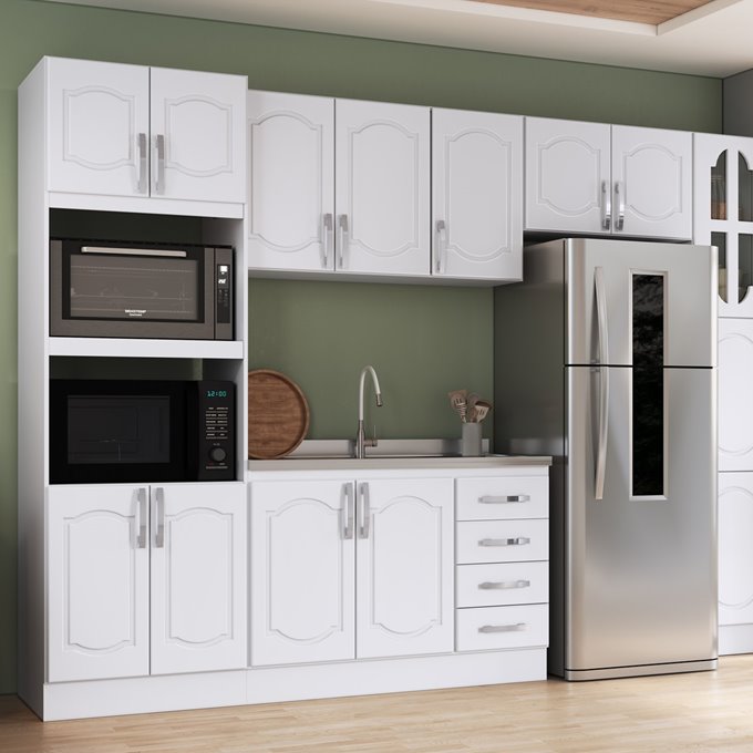 Cozinha Crystal Branco